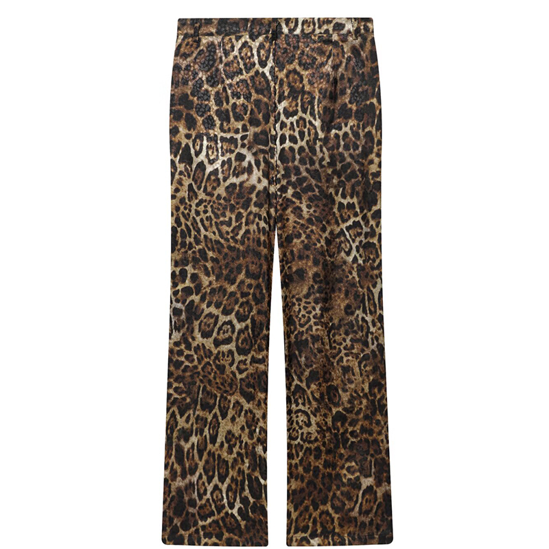 HXAO Leopar Desenli Pantolon T - Formal Attire Woman incelemesi ve fiyatı