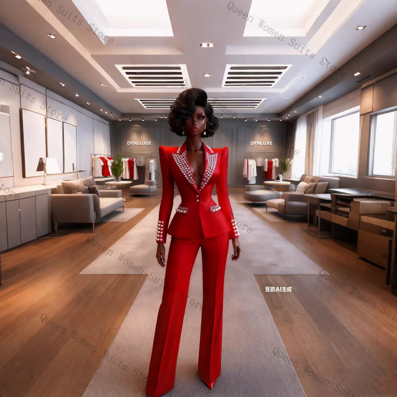 İnciler Kırmızı Kadın Takım El - Women Formal Wear Trousers incelemesi ve fiyatı