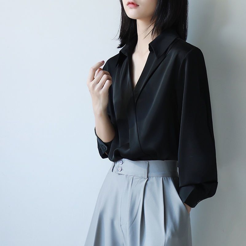 Gidyq kadınlar siyah şifon göm - Women'S Formal Wear Blouse incelemesi ve fiyatı