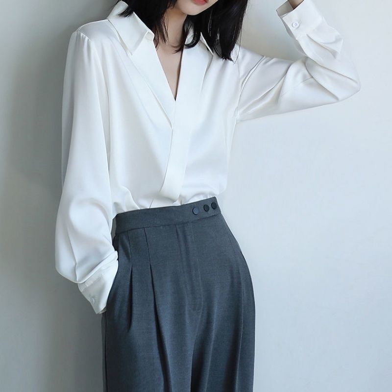 Gidyq kadınlar siyah şifon göm - Women'S Formal Wear Blouse incelemesi ve fiyatı