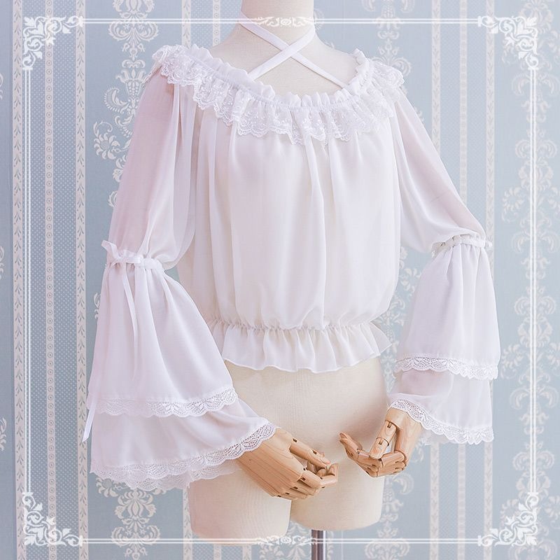 Lolita Şifon Uzun Kollu Bluz K - Women'S Formal Wear Blouse incelemesi ve fiyatı