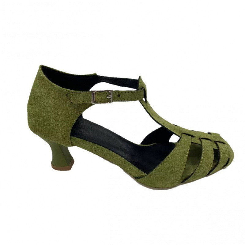 Kadın Yeşil Süet Kitten Topukl - Kitten Heel Women incelemesi ve fiyatı