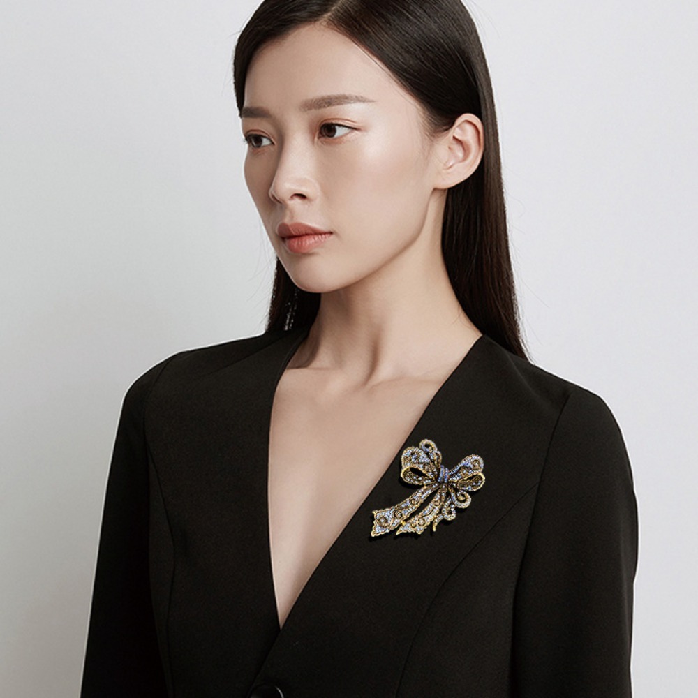 Vintage Yay Şeklinde Broş, Kad - Formal Wear Jewelry For Women incelemesi ve fiyatı