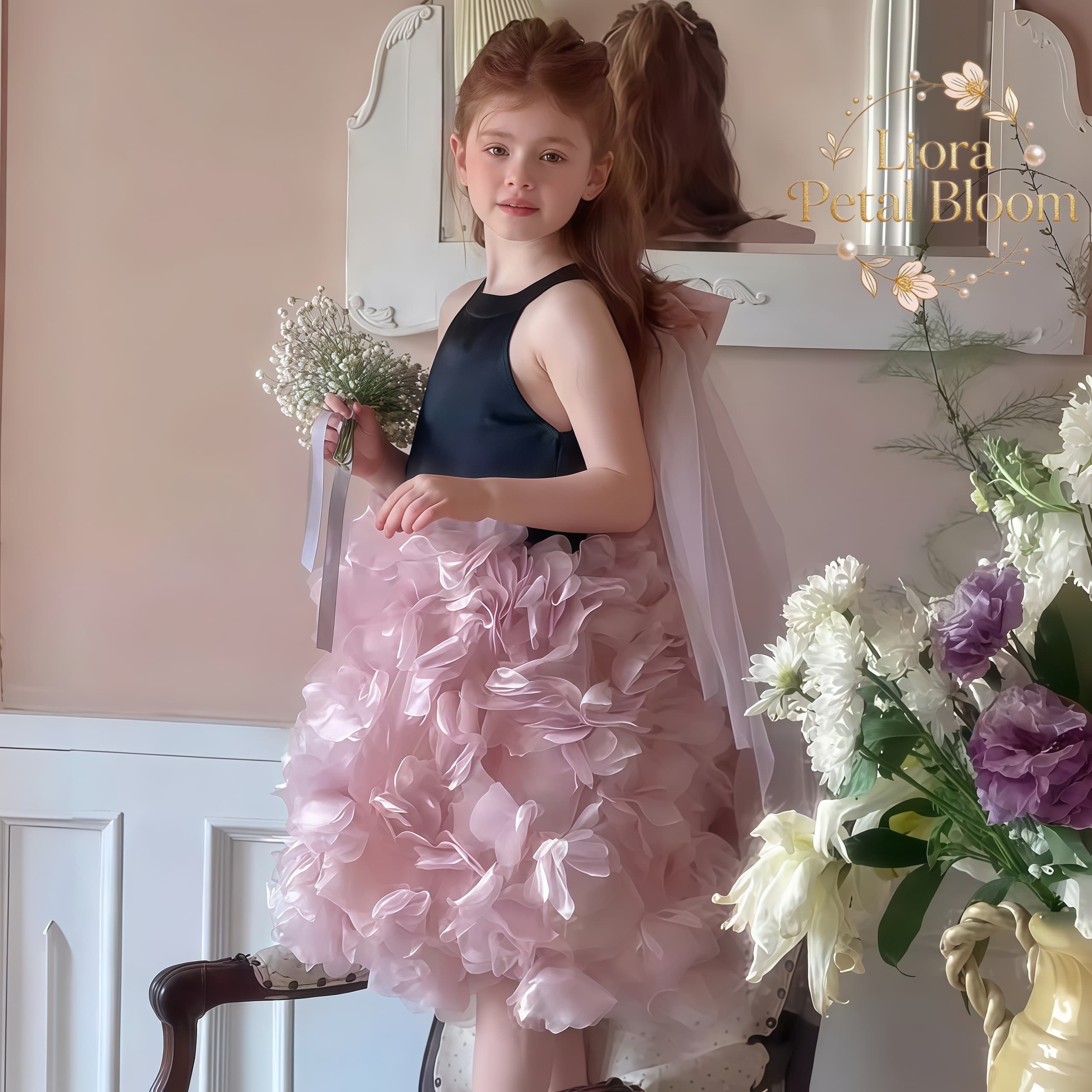 Kız Çocuk Siyah Çiçekli Tül El - Women Formal Wear H&M incelemesi ve fiyatı