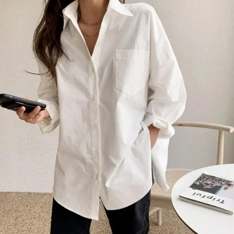 2026 Moda Yeni Pamuklu Uzun Ko - Women'S Formal Wear Blouse incelemesi ve fiyatı