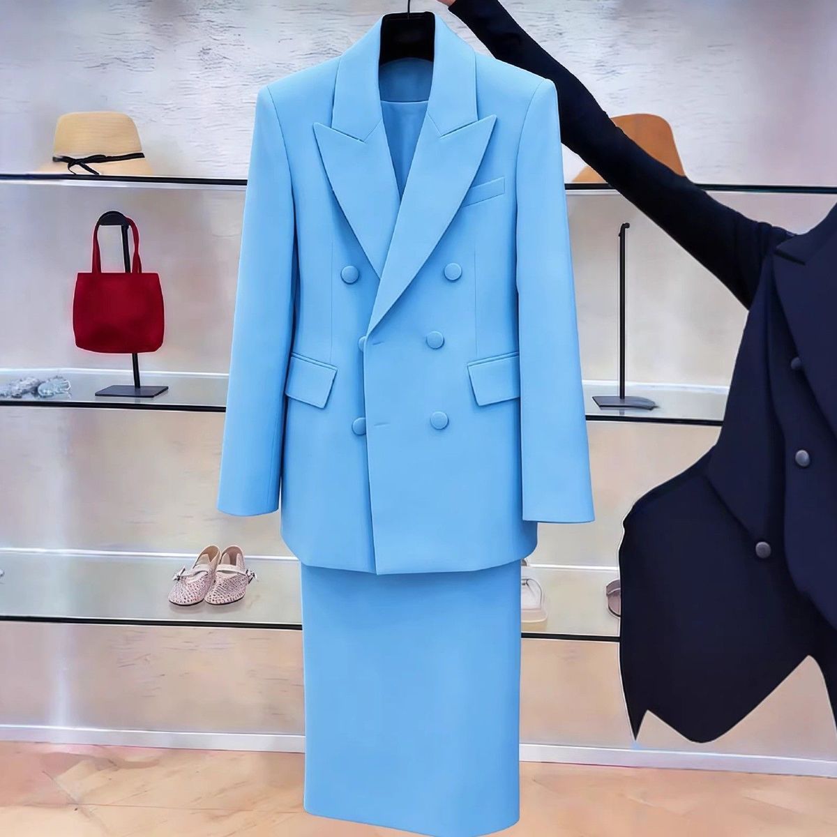 Beyaz Blazer Takım Elbise Kadı - Women Formal Wear Set incelemesi ve fiyatı
