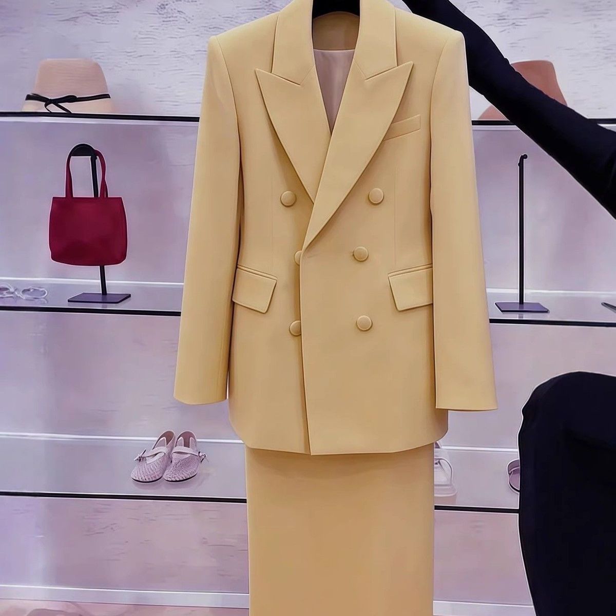Beyaz Blazer Takım Elbise Kadı - Women Formal Wear Set incelemesi ve fiyatı