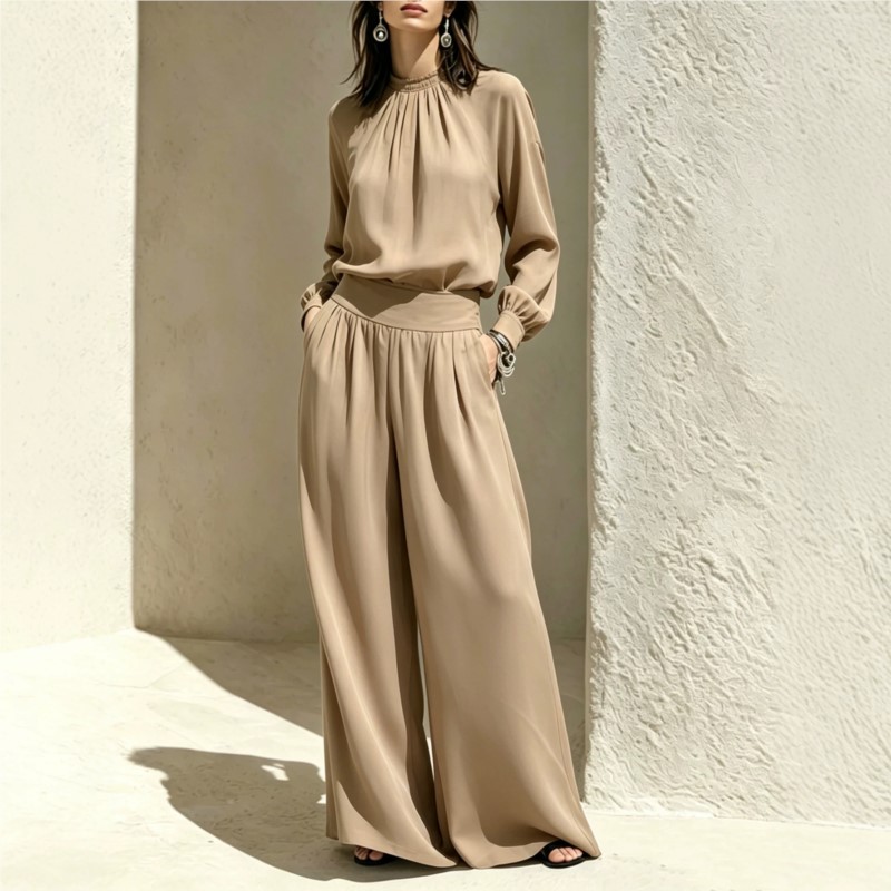 Sonbahar Zarif Kadın Uzun Koll - Women'S Formal Wear Blouse incelemesi ve fiyatı