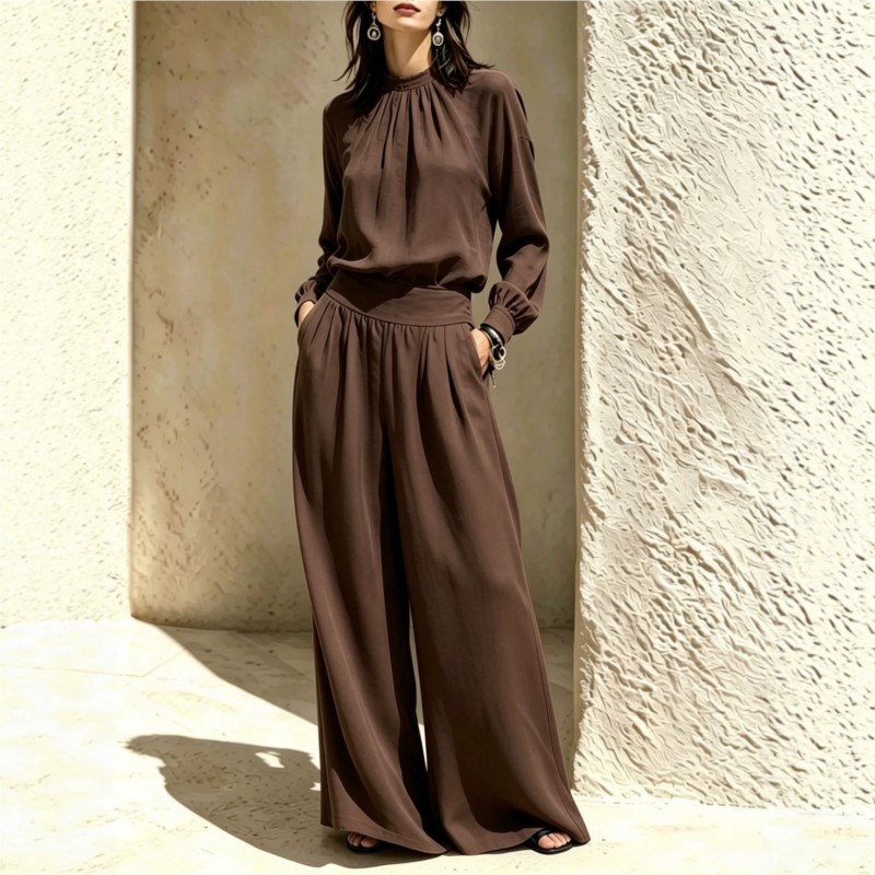 Sonbahar Zarif Kadın Uzun Koll - Women'S Formal Wear Blouse incelemesi ve fiyatı