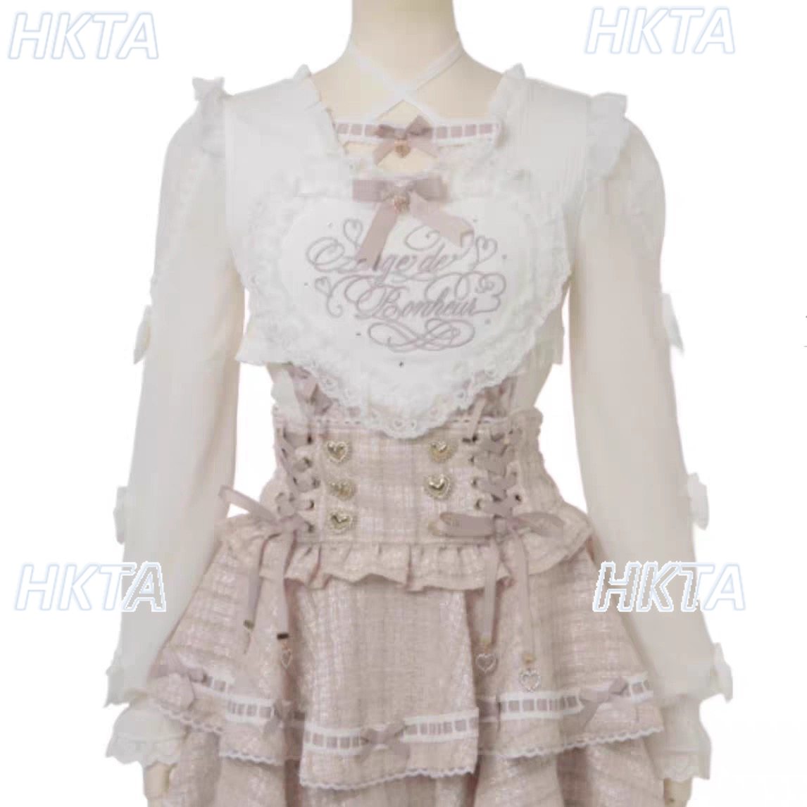 Japon Yeni Tatlı Sevimli Pembe - Women'S Formal Wear Blouse incelemesi ve fiyatı